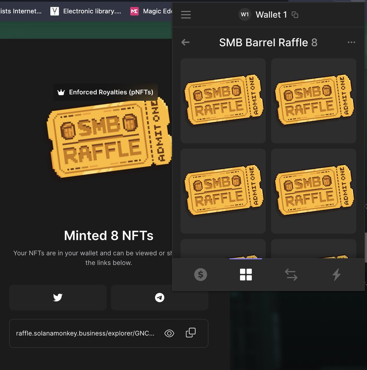 I took my place! 🐒

Thank you to the Gen3 Team from <a href="/MonkeDAO/">MonkeDAO🍌</a> and <a href="/SolanaMBS/">Solana Monkey Business</a>