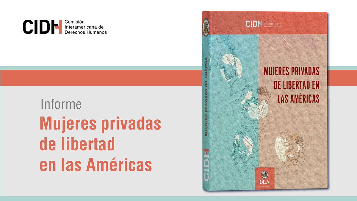 📌 PRIMER INFORME de la <a href="/CIDH/">CIDH - IACHR</a> sobre #MujeresPrivadasDeLibertad, publicado hace apenas 3 días (26JUN) 🙌🏾

Link 👉🏾 oas.org/es/CIDH/jsForm…

Abro 🧵1/10