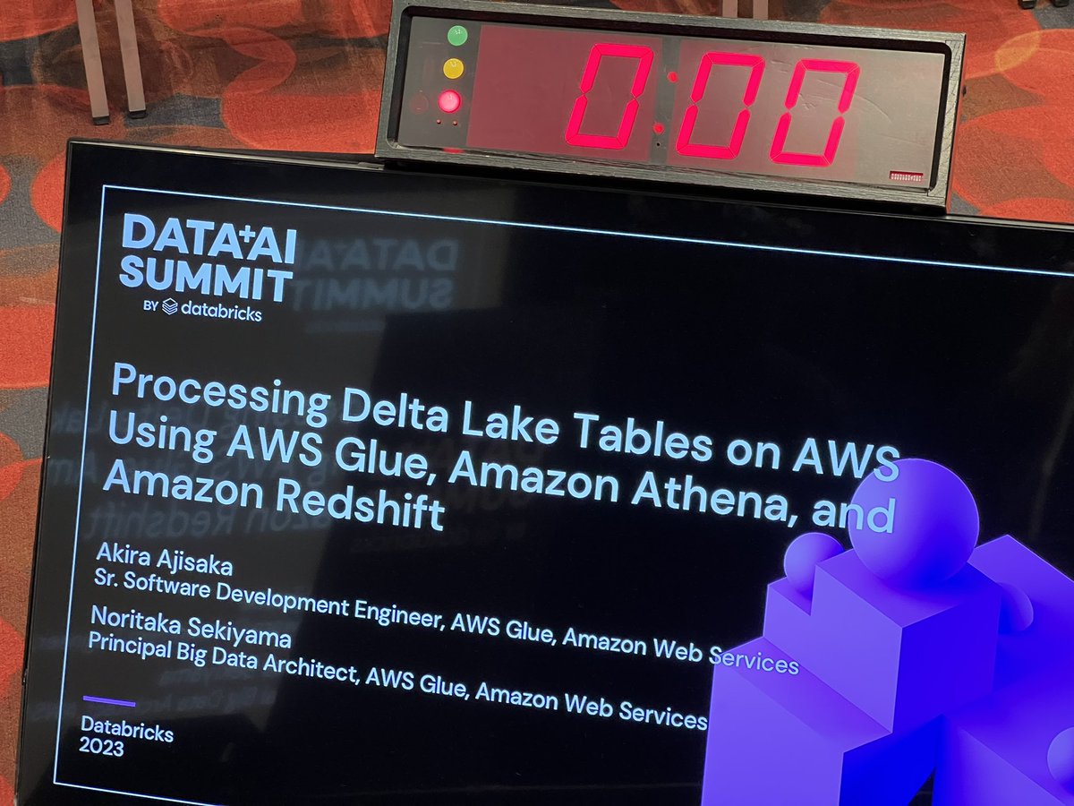 moomindani's tweet image. It was pleasure speaking at Data AI Summit this year! #DataAISummit