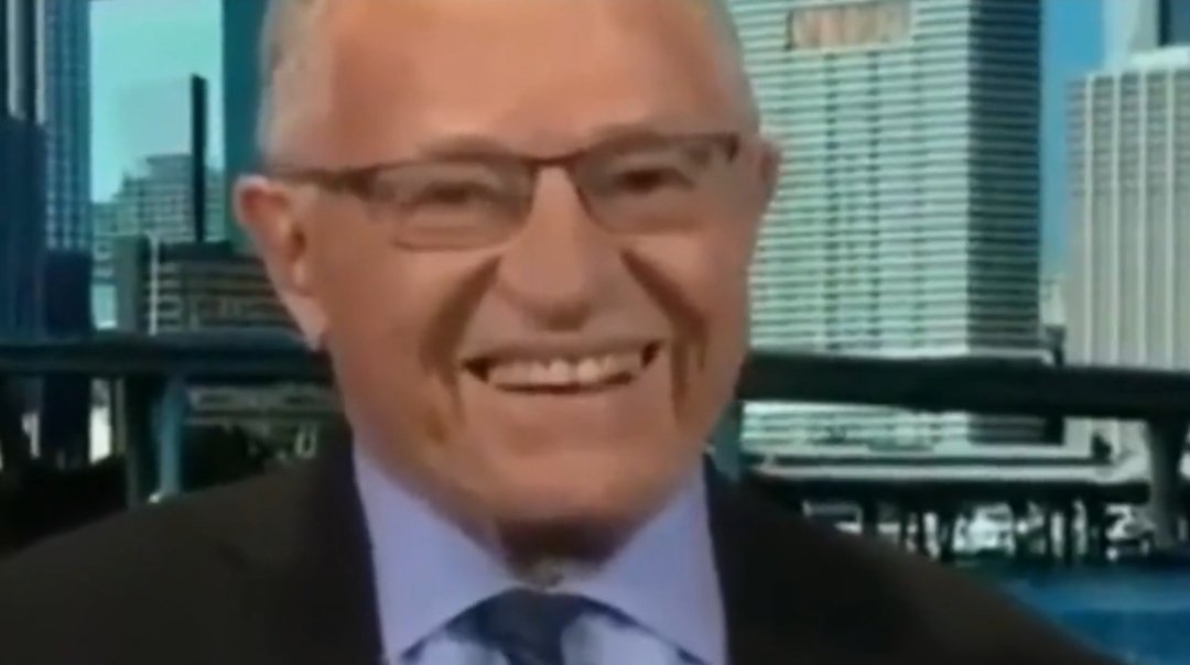 Alan Dershowitz dodged the question because he's been to Epstein Island and there is plenty of blackmail on his pedophile ass.