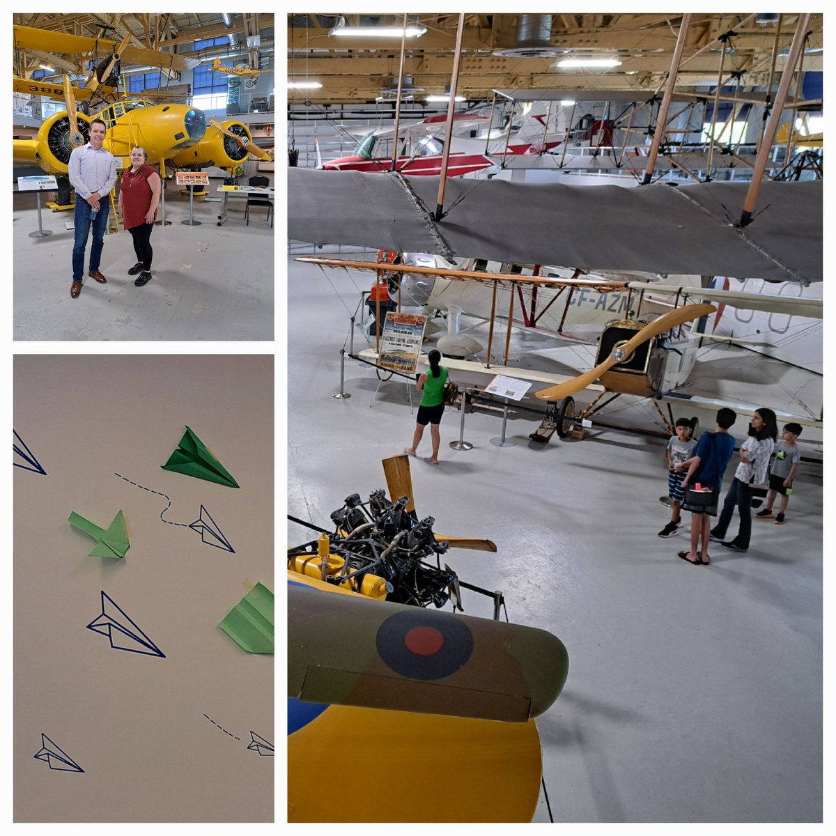 Things were busy @TheHangarMuseum yesterday during my visit, a great start to summer holidays for many folks! #meetyourmuseum @AlbertaMuseums