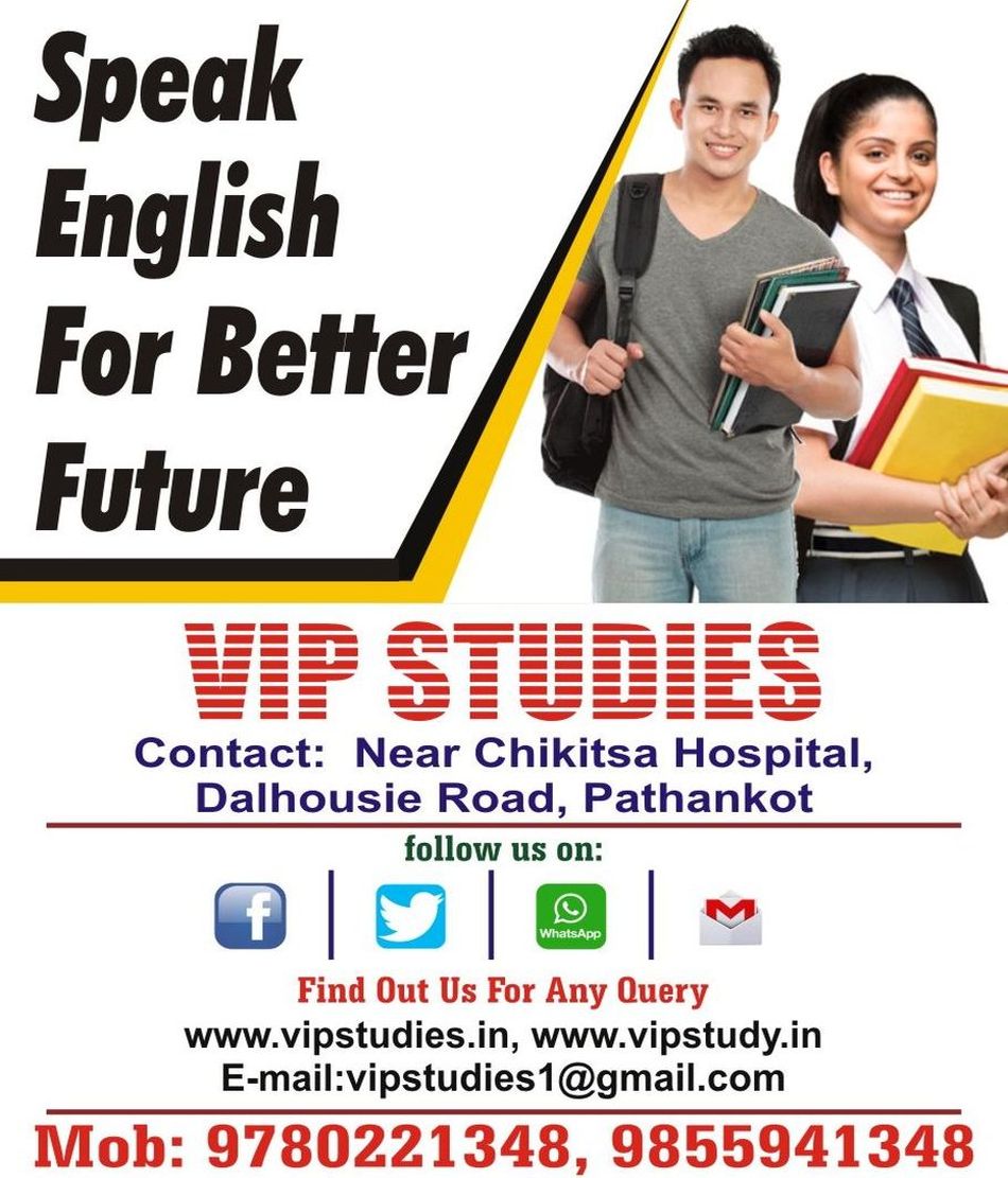 vickynegi741742's tweet photo. For Registration & Join Visit: Vinayak Institute of Professional Studies Near Chikitsa Hospital Dalhousie Road Pathankot Mob: 9780221348, 9855941348
#SpokenEnglish #VIPStudies #Pathankot #GroupDiscussion #PersonalityDevelopment #grammar #English #englishvocabulary https://t.co/P2jDFyugGL