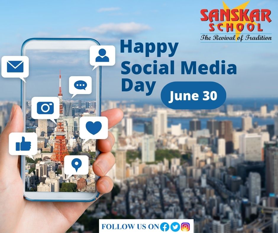 Be Social, Be Updated #socialmediaday #2023 #sanskarschooljaipur #sanskarschool #sanskar
sanskarjpr.com 
#followus #followuson #followmoretags