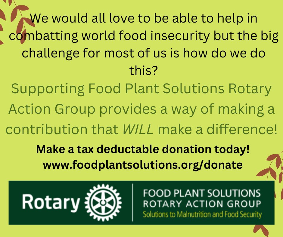 #endfoodinsecurity #goodfood4all #empower @rotarydownunder @abcnews @CostasGarden @rotaryaustralia 
If you are in Australia, a tax deductible donation can be made via:
donations.rawcs.com.au/Default.aspx?P…