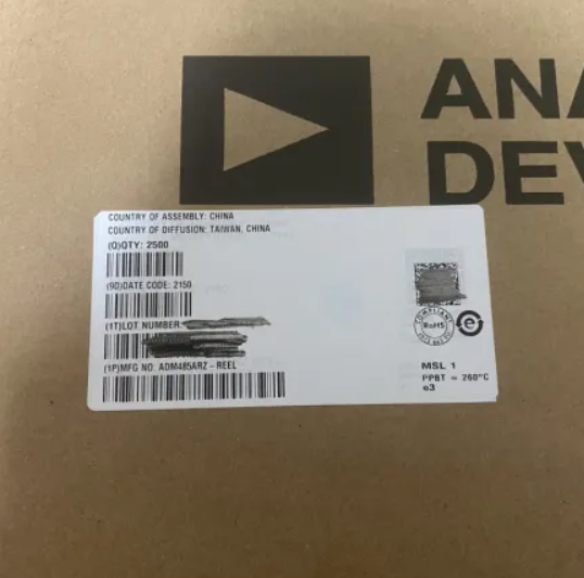 ADM485ARZ-REEL Analog Devices Inc. IC TRANSCEIVER HALF 1/1 8SOIC 
#ElectronicComponents #Innovation #TechnologyRevolution