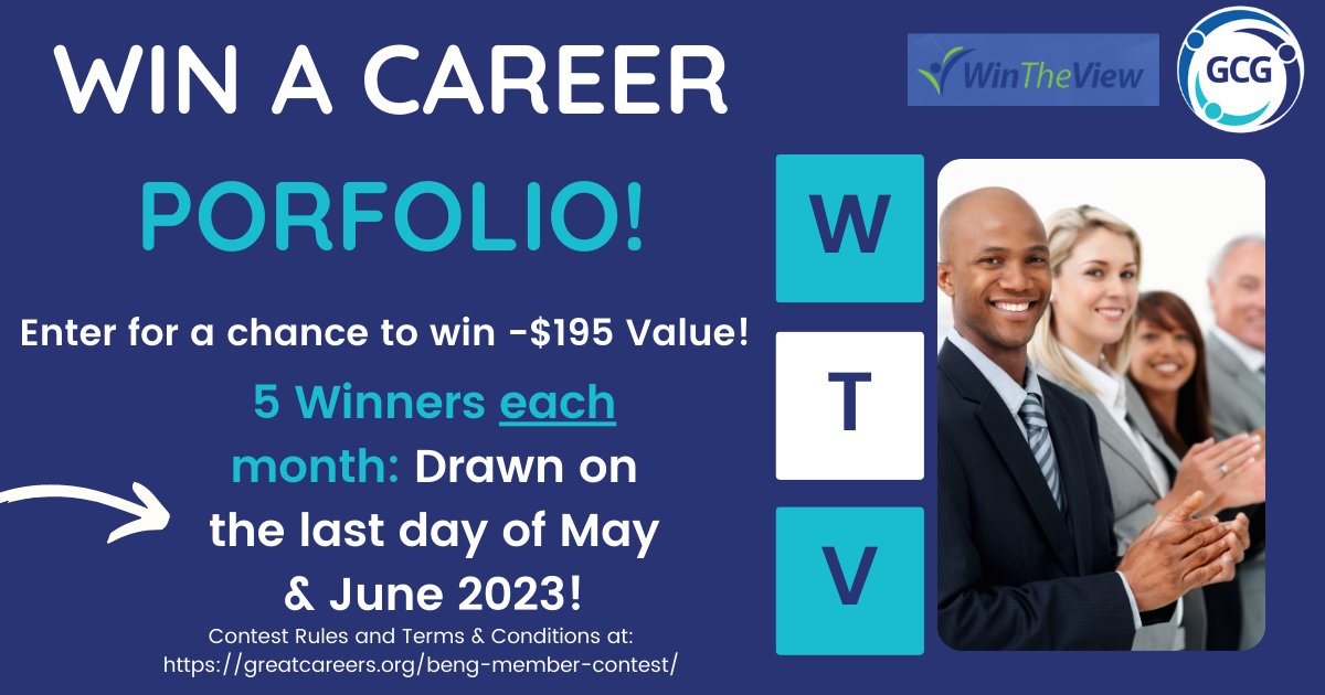 TODAY IS YOUR FINAL CHANCE: ENTER TO WIN!!!

greatcareers.org/beng-member-co…

#GreatCareersPHL #BENG #seniorexecutive #executivejobsearch