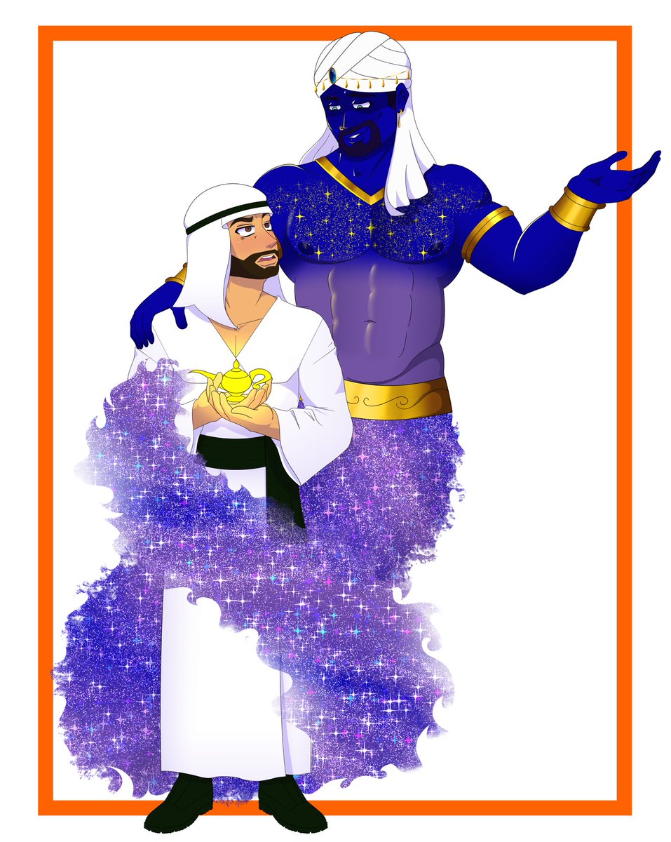 TigerBeat20's tweet photo. A thread of the OC’s I have. So far Tamar (genie) Alexander (explorer) The Masked Dancer art by @/RegularJo96 @/mike_closet @/BeauGilliam https://t.co/8D1eiUWLSV