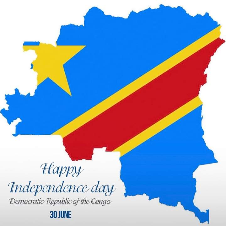 Happy 63rd Independence Day Anniversary to the great nation of Democratic Republic of the Congo 🇨🇩 Prosperity, peace, unity and stability upon the beautiful nation President Félix Antoine Tshisekedi Tshilombo