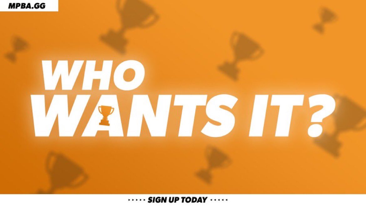 MPBA2K's tweet photo. ๐ฎ Attention all competitive gamers! The "Who Wants It" tournament is the place to be. Register today for a chance to show off your skills and compete for exciting prizes:
https://t.co/67DLKeFUWH
#MPBA2K #UnifiedProAm #GamingCompetition #RegisterNow https://t.co/UaTFIVuOnE