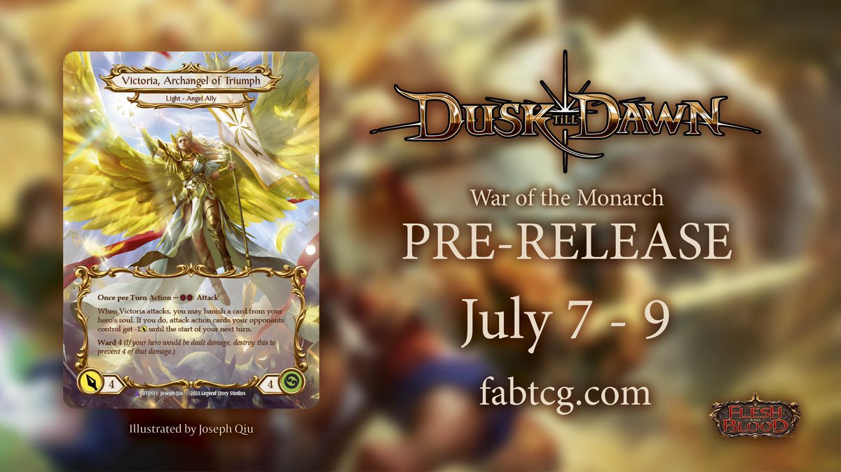 DaylonMack's tweet photo. In love…. Meet my girl Victoria she’s a Fig out of 10! Couldn’t be more excited to be previewing this awesome card from my favorite class in the best @fabtcg set to date! The patience paid off!! Thank you @james_white !! Nobody does preview season better than you all! #BaeIsBack https://t.co/MVhmVeZaye
