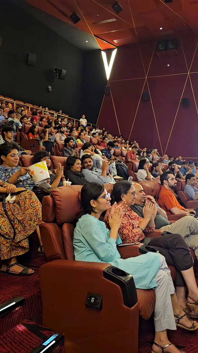 RokEmbIndia's tweet photo. 🎥🌟 The Korean Embassy attended the premiere of the film 'Past Lives', invited by PVR Inox and @PicturesPVR! This romantic drama film is written and directed by Korean-Canadian Ms.Celine Song and stars Greta Lee and Teo Yoo. https://t.co/zOouNijf6Y