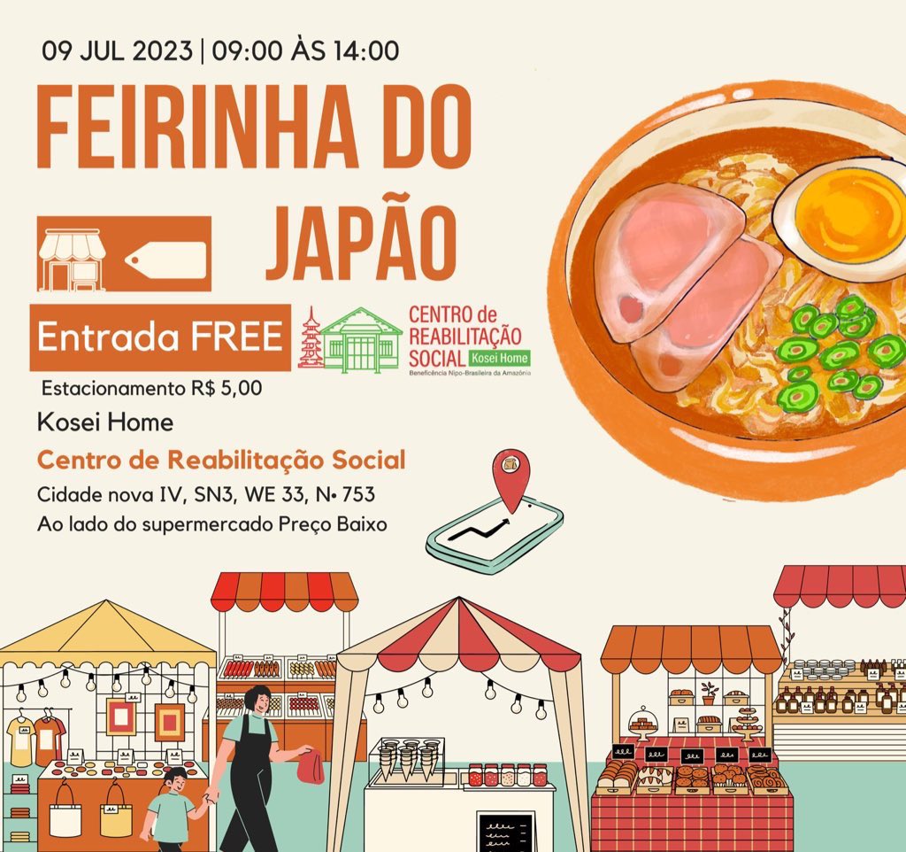 keziaYamaki's tweet photo. 🚨Ananindeuses🚨 Vocês já conhecem a feirinha do Japão? Tá rolando todo mês! Tem Tempurá, Karê, sushi, takoyaki, yakisoba, Udon, Harusame. Fora a feirinha criativa com artesanato, origami e produtos de animes. Fica aqui a dica. https://t.co/TyPpKUCCLD