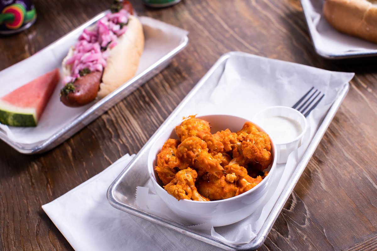 Buffalo Cauliflower Bites #eatfresh #eatlocal