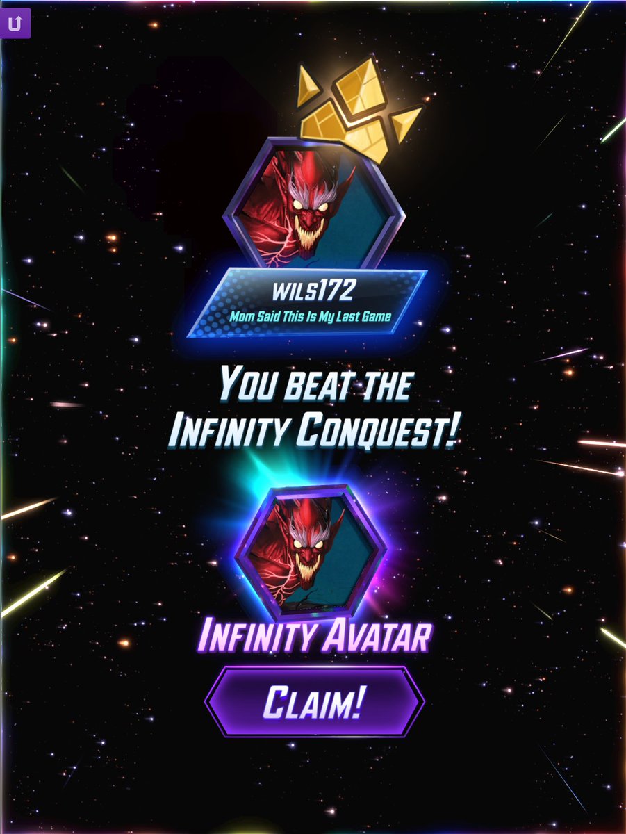 wils172's tweet photo. Smooth Infinity Conquest run using @DmoneyBrand 's list I saw him post earlier. Thanks bro! #MarvelSnap https://t.co/VuMtUdZQvd