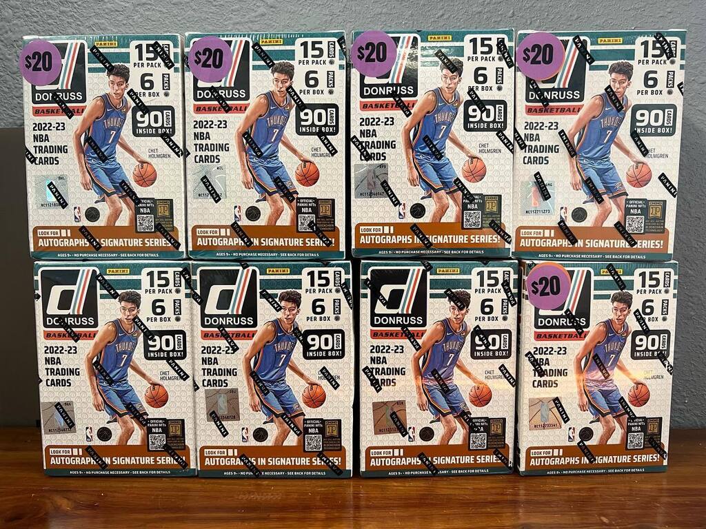 EliteCardsWa's tweet photo. ($20) 2022-23 PANINI DONRUSS NBA BASKETBALL BLASTER BOX FACTORY SEALED! 
Best prices in Town! 

#elitecardswa  #sportscardsforsale #rarecards #gradedcards #autocards #rarecardsforsale #sportscards #pokemon#tradingcards #nba #mlb #nfl
… https://t.co/WKZC2KbX06 https://t.co/XEJmR5oP1Q
