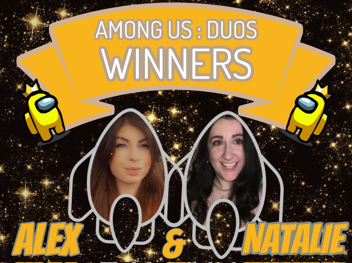 AgathasMinis's tweet photo. And that's the Wrap on Season 6 - our first duo season, a full LGG final and these 2 icons coming out the winners @alexheasman17 @natalieeeed 👑 https://t.co/OYQAJKRuVQ