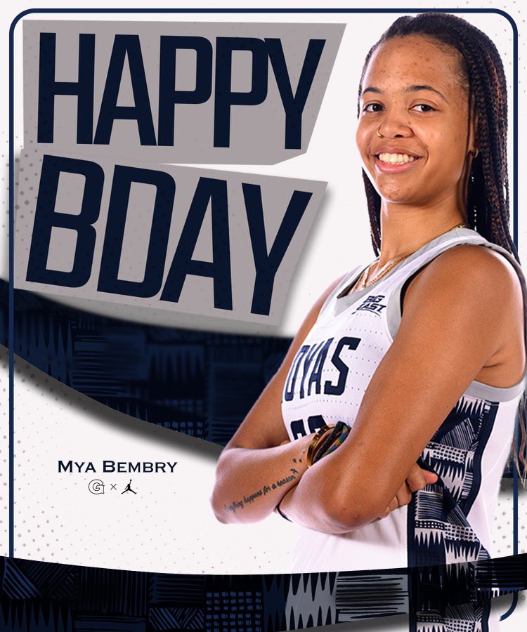 Happy birthday Mya! #HoyaSaxa #EarnedNeverGiven