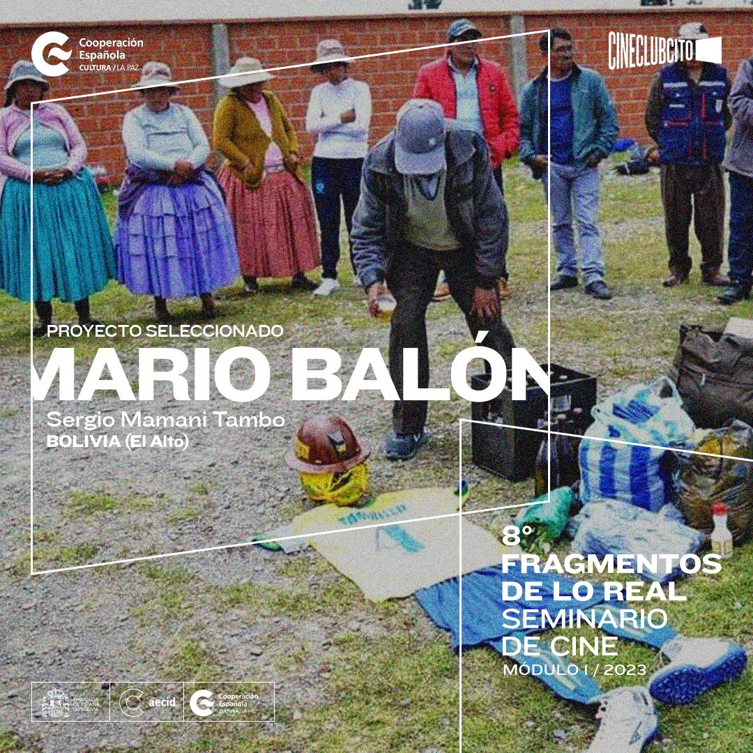 SeminarioFDR's tweet photo. [PROYECTO SELECCIONADO]
8º Fragmentos de lo Real @SeminarioFDR
Organiza @Cineclubcito y @CCELAPAZ

"MARIO BALÓN"
Sergio Mamani Tambo
#Bolivia #ElAlto

#MarioBalón #FragmentosDeLoReal #SeminarioDeCine #Cine https://t.co/4XS4ltLsJJ