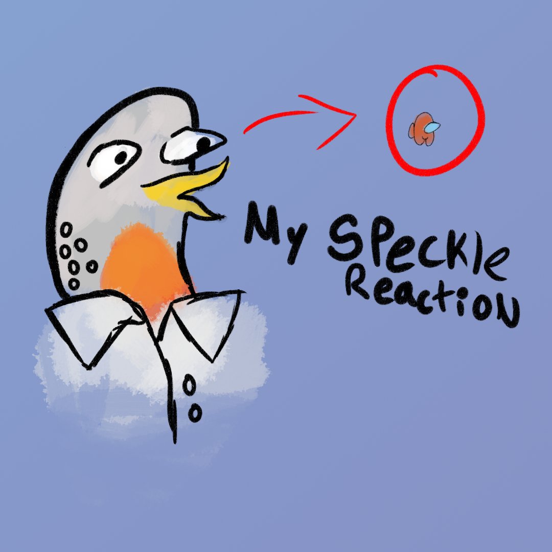 Speckle reaction

#TucaAndBertie