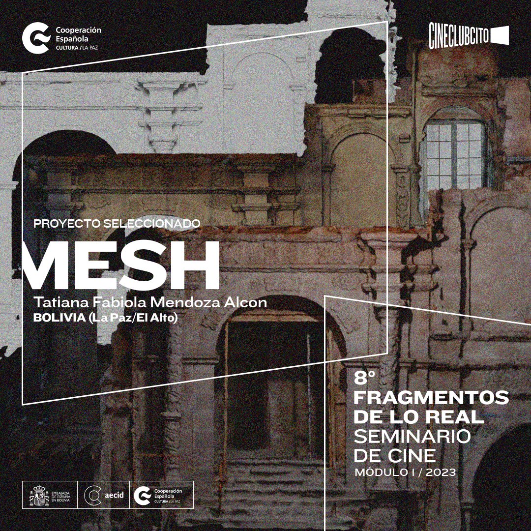 SeminarioFDR's tweet photo. [PROYECTO SELECCIONADO]
8º Fragmentos de lo Real @SeminarioFDR
Organiza @Cineclubcito y @CCELAPAZ

"MESH"
Tatiana Fabiola Mendoza Alcon
#Bolivia #LaPaz #ElAlto

#Mesh #FragmentosDeLoReal #SeminarioDeCine #Cine https://t.co/zSaIgxP5nM