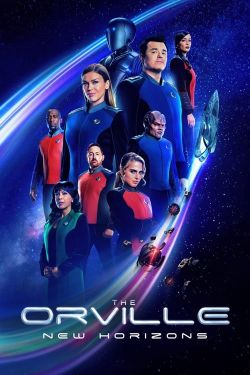 we are the friends of the Orville
we hope you like Seth Macfarlane's ensemble show
right now we're on hiatus
we're coming back,  just when we don't know