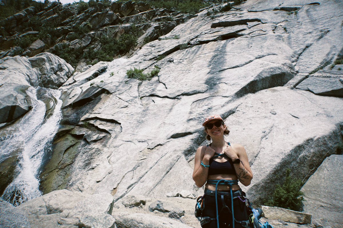 first multi-pitch today 🤗