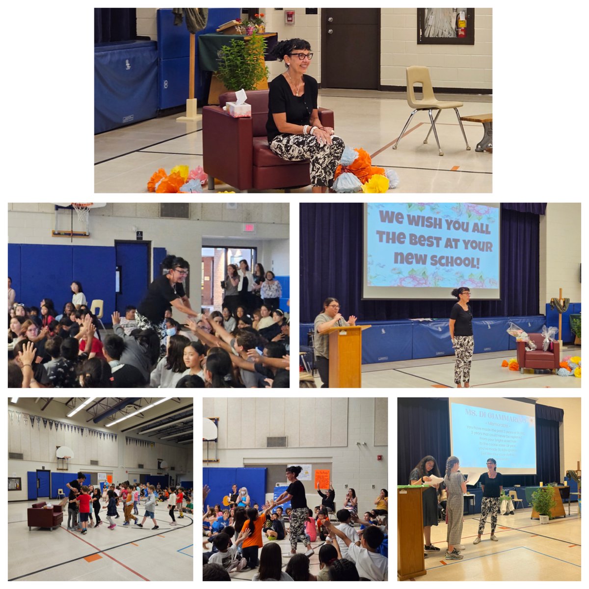 Wishing a fond farewell to our principal, Ms. Di Giammarino as she embarks on her next journey. Your bright, shining personality will be greatly missed by the staff and students of SED! Once a royal, always a royal 🙏❤️👑! <a href="/YCDSB/">York Catholic District School Board</a> <a href="/DomenicScuglia/">Domenic Scuglia -</a> @JoelChiutsi