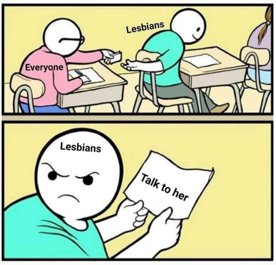 Lesbian Memes On Twitter