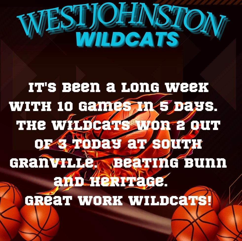 Great job today Wildcats!
#WestJHoops