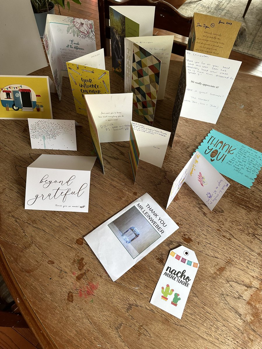 Thank you to my awesome students <a href="/joes4646/">St. Joseph Catholic</a>, it’s been a pleasure teaching you this year and I hope you have a wonder filled summer. You’ve made me feel blessed to be part of such a kind and caring community.