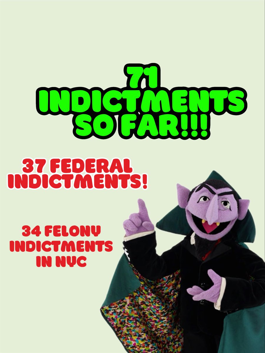 @FoxNews Do you mean it’s too hard not to talk about trumps 71 felony indictments?