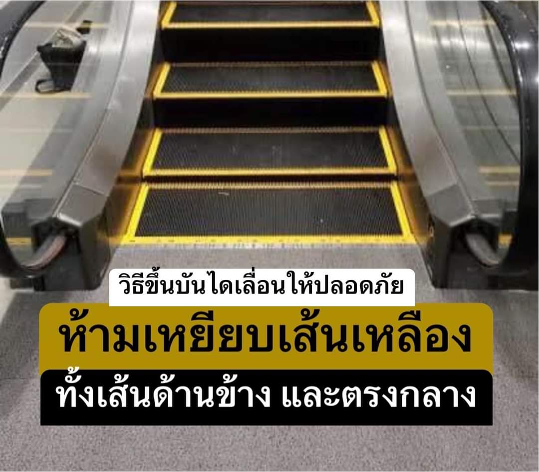 braindata_TH's tweet image. #สนามบินดอนเมือง #บันไดเลื่อนดูด