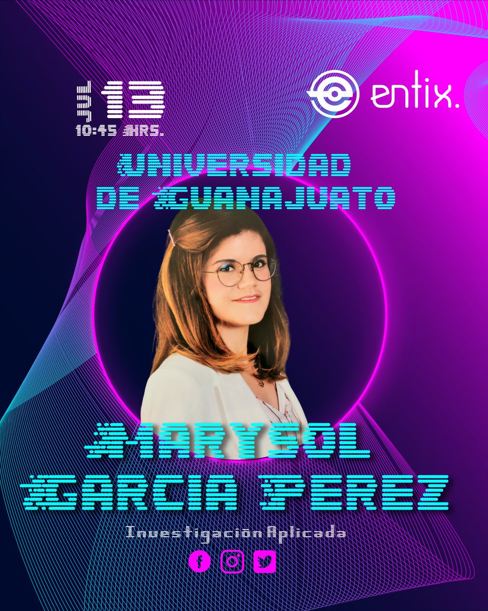 EntixNegocios's tweet photo. ¡La tecnología toma el escenario! 🌟💻Acompaña a Marysol García en el panel Inteligencia Aplicada. @UGLeon
📅13 de Julio
🔴Virtual
⏰10:45 Hrs.
Haz tu pre-registro en: https://t.co/WwvsGEQQTS
#ENTIX #SoyENTIX #Metaverso #TransformaciónDigital #Innovación https://t.co/7zYtkRBCkV