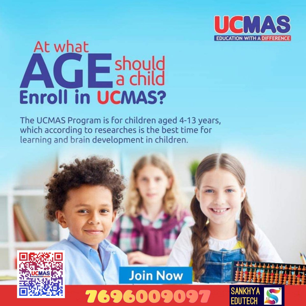 UcmasJalandhar's tweet image. UCMAS CHHOTI BARADARI JALANDHAR SANKHYA EDUTECH Abacus Calligraphy Language Learning 7696009097
maps.app.goo.gl/K4EPGxxLxANGxw…
wa.me/917696009097
Call for more info +91 7696009097
#SankhyaEduTech #UCMAS #Abacus,