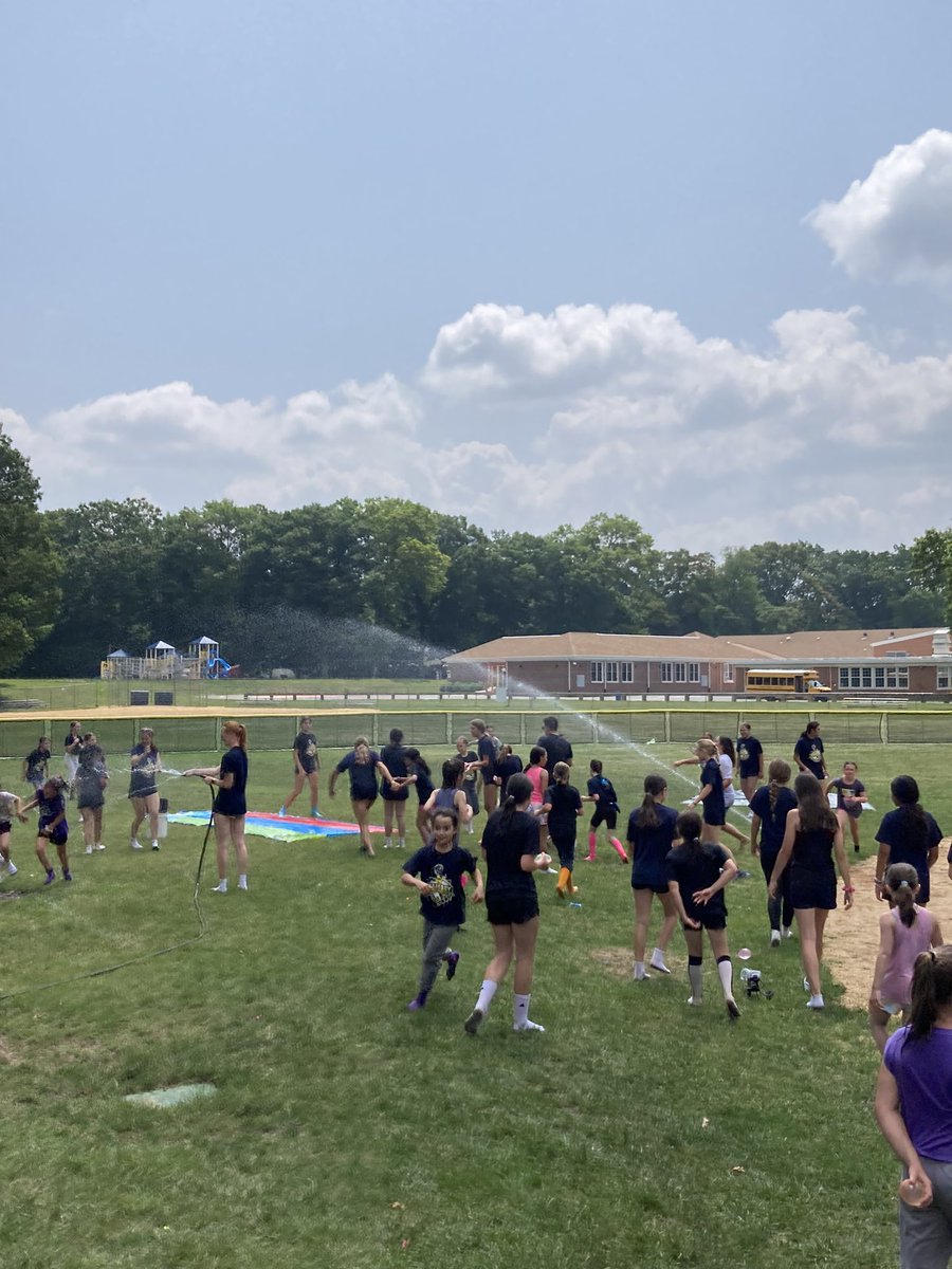 RamseySoftball's tweet photo. What a Day 4 at Rams SB Camp! Beautiful weather, lot’s of drills, ice cream, and some water fun to end it! Great group of campers/HS coaches who had a blast! https://t.co/1SmTmtsTD7