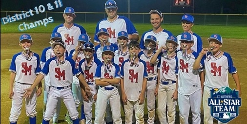 ⚾️ Congrats to our 10U All Star team. District champs!!!
