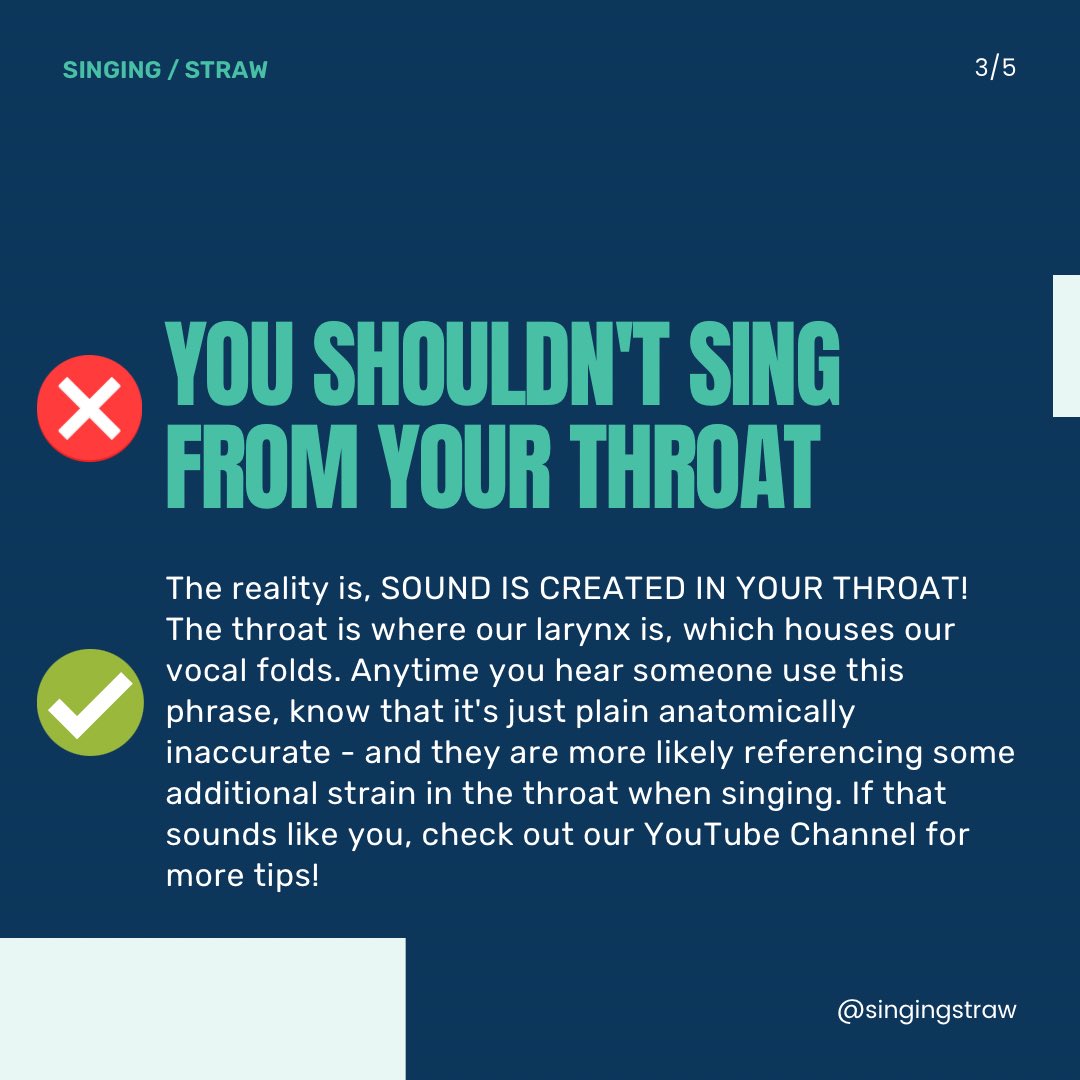 singingstraw's tweet photo. Raise your hand if you've ever been told to stop singing from your throat...🙋‍♀️🤦 https://t.co/oHIuKleADA