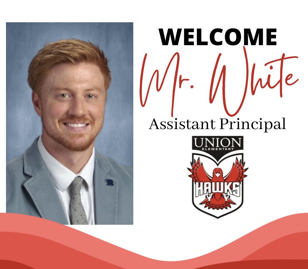 LakotaUnion's tweet image. We are so excited to announce that Mr. Jake White is Union’s new Assistant Principal! Please help us welcome Mr. White to Lakota &amp;amp; to our Union Family!