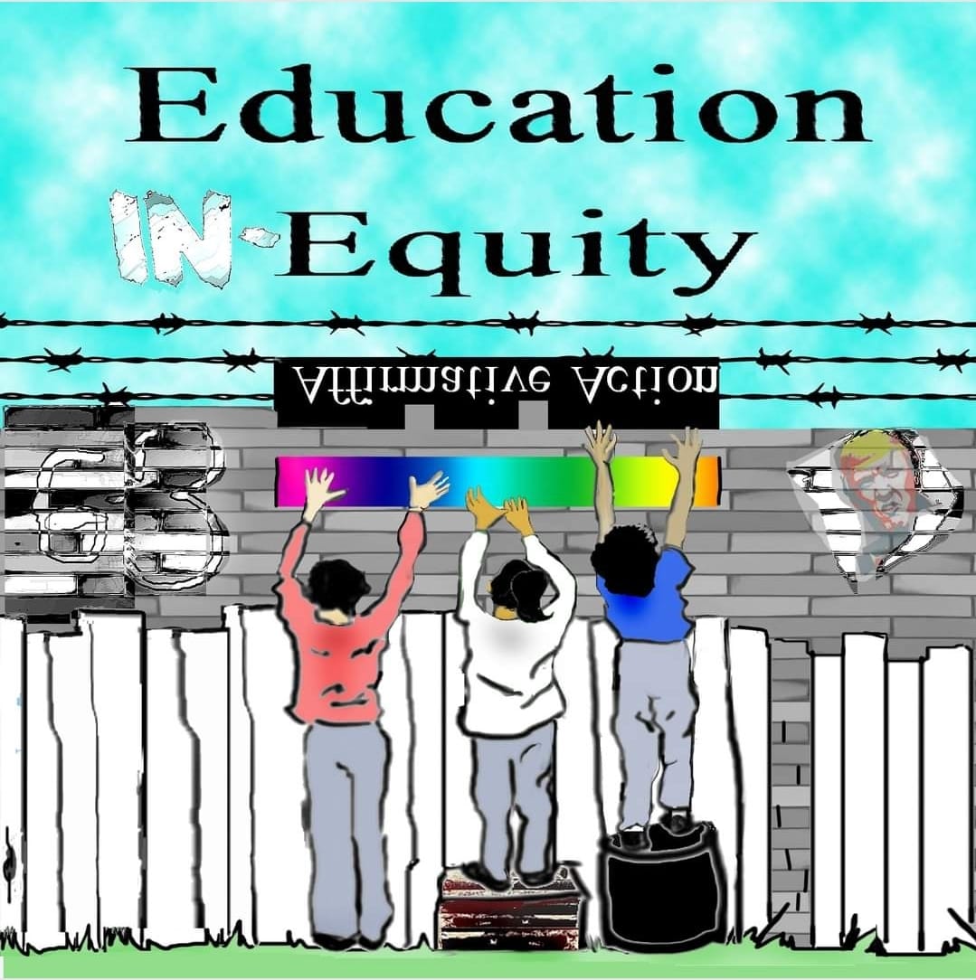 Missouri BATs (@missouribats) on Twitter photo #SupremeCourtDecision is sideways & upside down. Forcing kids to jump over larger, whiter obstacles to achieve equity, forcing kids to prove they're "as entitled as" rather than equal under the law. #TBATs #AffirmativeAction <a href="/piper4missouri/">piper4missouri</a> <a href="/MNBATs1/">MN Badass Teachers</a> <a href="/LouisianaBATs/">Louisiana</a> #SupremeCourtDecision is sideways & upside down. Forcing kids to jump over larger, whiter obstacles to achieve equity, forcing kids to prove they're "as entitled as" rather than equal under the law. #TBATs #AffirmativeAction <a href="/piper4missouri/">piper4missouri</a> <a href="/MNBATs1/">MN Badass Teachers</a> <a href="/LouisianaBATs/">Louisiana</a>