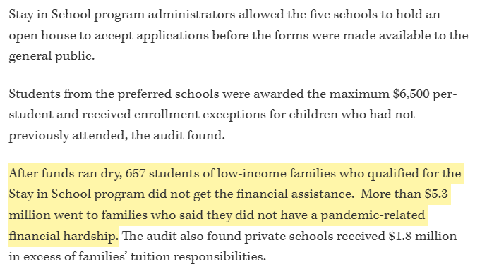 Am I wrong that this is a scandal that, if true, should be getting national attention? The fact that Walters and Stitt etc have so far been able to get away with the same flaccid "it's Class Wallet's fault" excuse that they used last year to 0 effect is crazy to me.