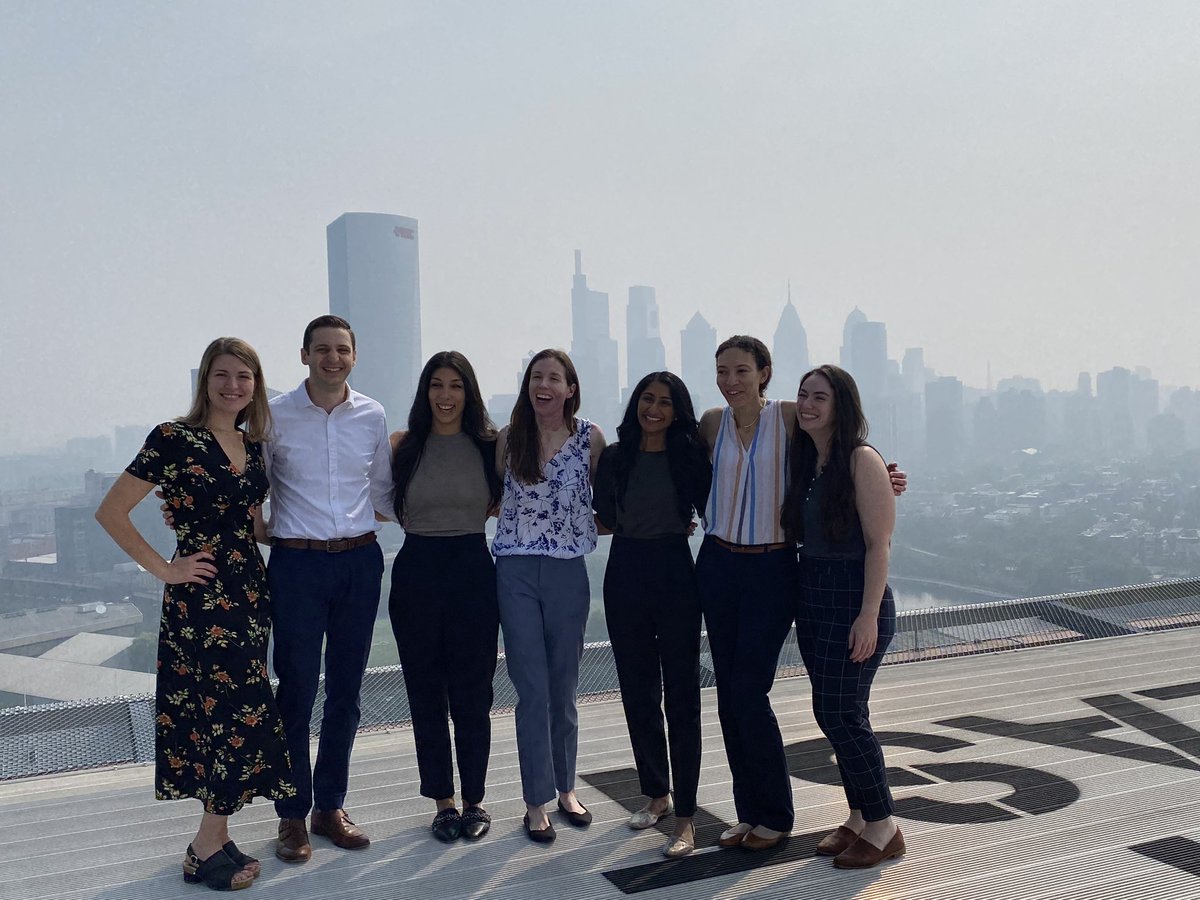 Maryl Kreider MD MSCE (@marylpennpulm) on Twitter photo An annual tradition for <a href="/PennPulmonary/">PennPulmonaryFellowship</a> - taking a day to celebrate the end of year one. Started with group photos. <a href="/AJMeservey/">Amber Meservey</a> #chriscaruso <a href="/sayegh_layal/">Layal Sayegh</a> <a href="/MBarrosseAntle/">Mary Barrosse-Antle</a> <a href="/KrishnaPandyaMD/">Krishna Pandya</a> #madiaampey <a href="/eemoin/">Emily Moin</a>. Catch the hazy view of Philly from the helipad. An annual tradition for <a href="/PennPulmonary/">PennPulmonaryFellowship</a> - taking a day to celebrate the end of year one. Started with group photos. <a href="/AJMeservey/">Amber Meservey</a> #chriscaruso <a href="/sayegh_layal/">Layal Sayegh</a> <a href="/MBarrosseAntle/">Mary Barrosse-Antle</a> <a href="/KrishnaPandyaMD/">Krishna Pandya</a> #madiaampey <a href="/eemoin/">Emily Moin</a>. Catch the hazy view of Philly from the helipad.