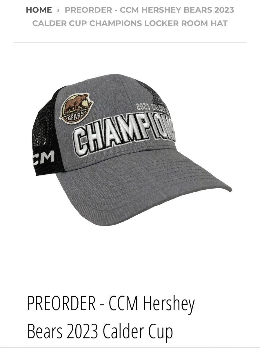 cswa11's tweet photo. Live look at me waiting for my Calder Cup Championship locker room hat https://t.co/A3NeJxrQgQ