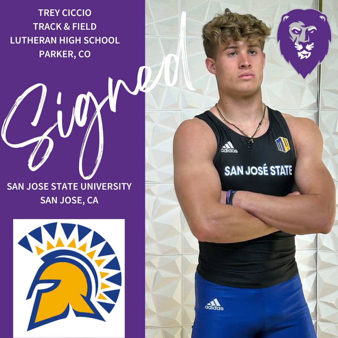LHSparkerSports's tweet photo. CONGRATULATIONS  Trey Ciccio - Track &amp; Field @SJSUAthletics @CHSAA @CiccioTrey @fb_coachrobbins https://t.co/0Kj94C4rDZ