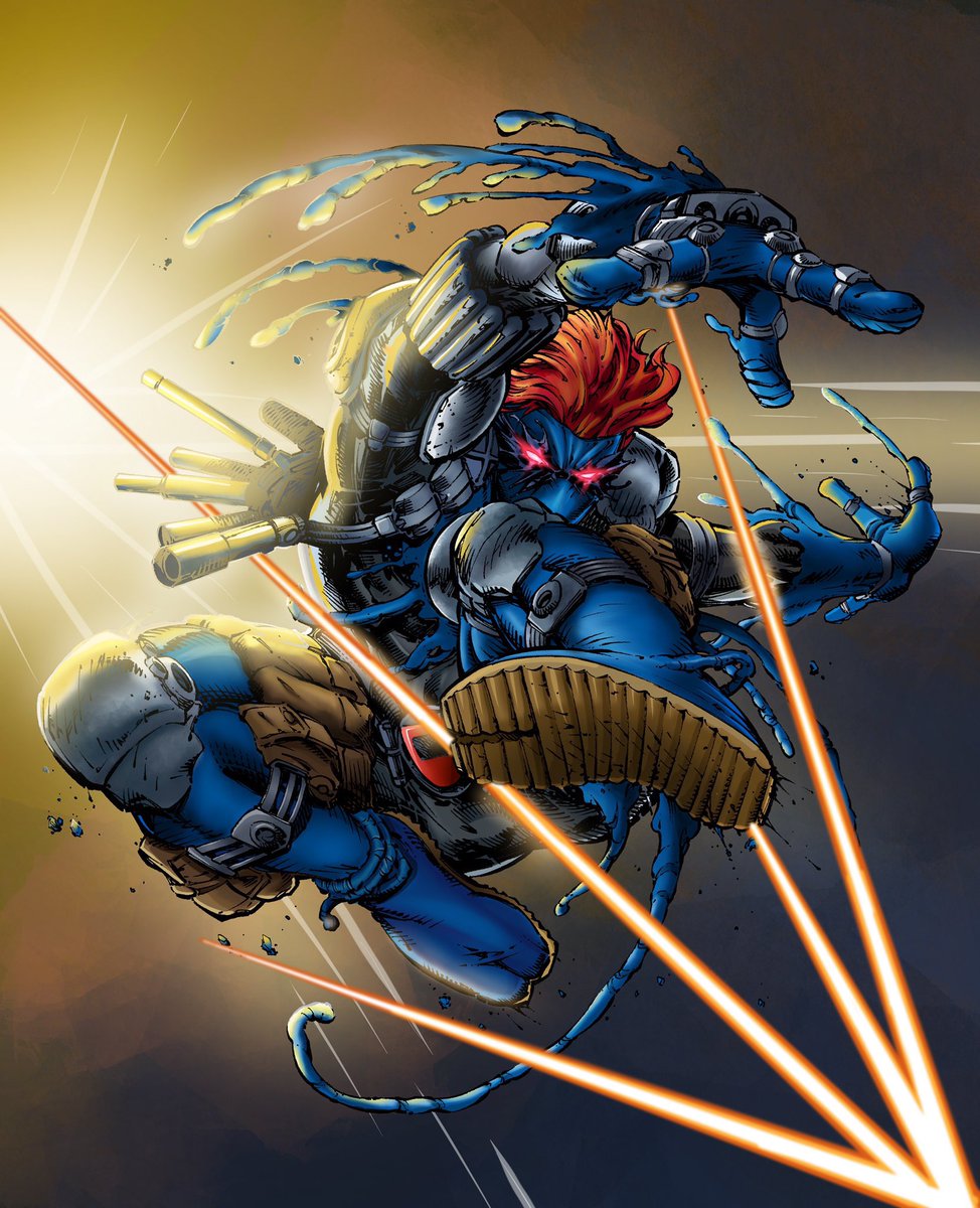 TartanNinjaArt's tweet photo. This was definitely an inspiration to this colorist. Coloured this sample by Mr. Fraga when he shared it a couple of years back.
I think it might be due for a recolour with fresh eyes.
#blackflag #fragaboom #comicsgate https://t.co/bG2X38hYDq