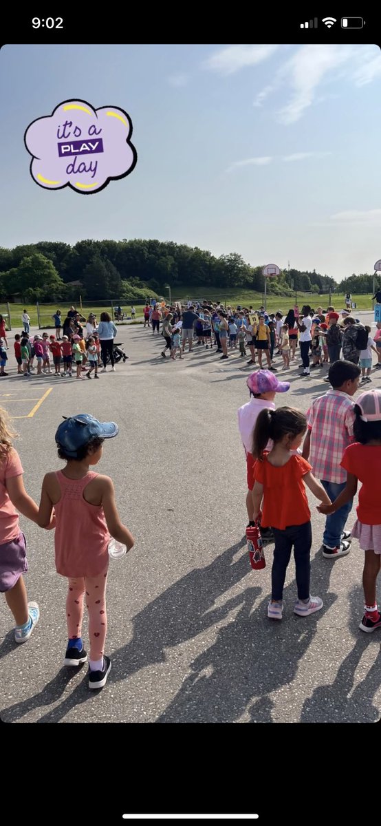 Thanks to everyone who participated in play day today!