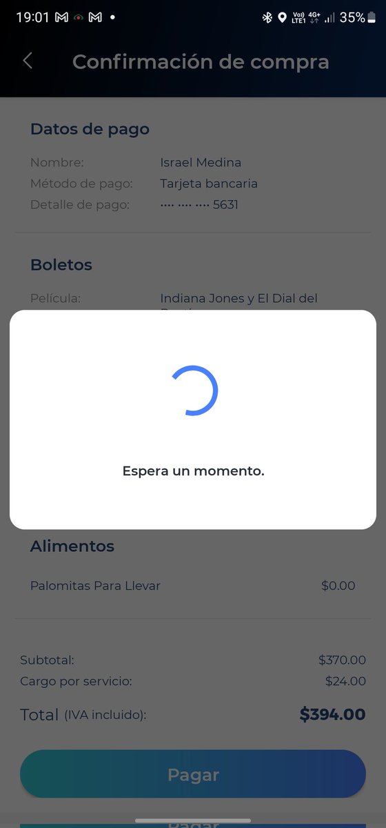 IsraMedCo's tweet photo. @Cinepolis puras fallas con tu app!!, llevo horas intentando comprar boletos y nada que responde, solo "ESPERA UN MOEMENTO", decepcionante tamaño de empresa y tengamos este tipo de fallas en algo tan primordial!!, espero y no me esté generando cargos por tu mal servicio. https://t.co/8tSD5VJY2r