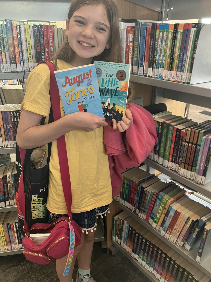 Miss 12 found some of her good buddies at the library <a href="/PipHaz/">Pip Harry</a>