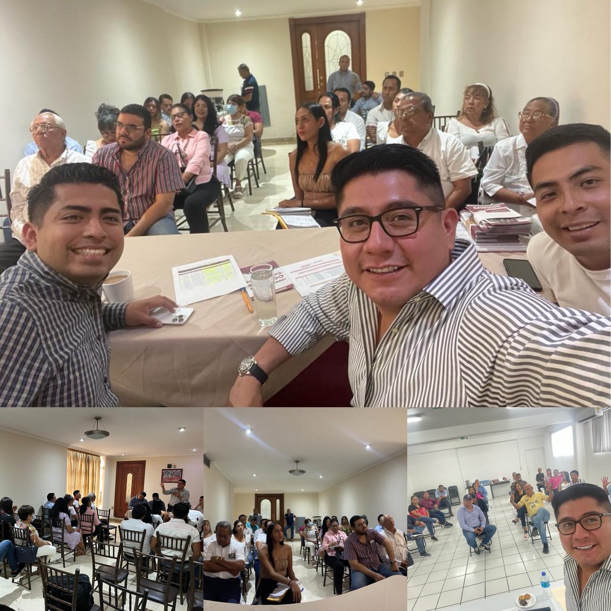 EstebanRZepeta's tweet photo. Esta tarde en el puerto de Veracruz, junto al Secretario de Organización del CEE, Felipe Castro, y nuestro Secretario Nacional de Jóvenes, @AlexporrasM tuvimos reuniones de organización con militantes y simpatizantes de Veracruz y Boca del Río.

¡#UnidosyOrganizados continuamos trabajando para la consolidación de la 4T!