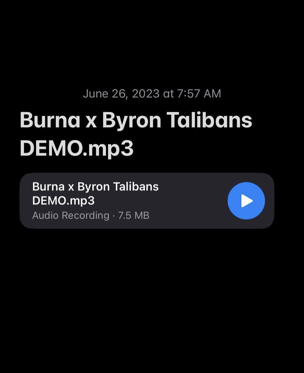 Byron Messia got Burna Boy on the “Talibans” remix. 😳