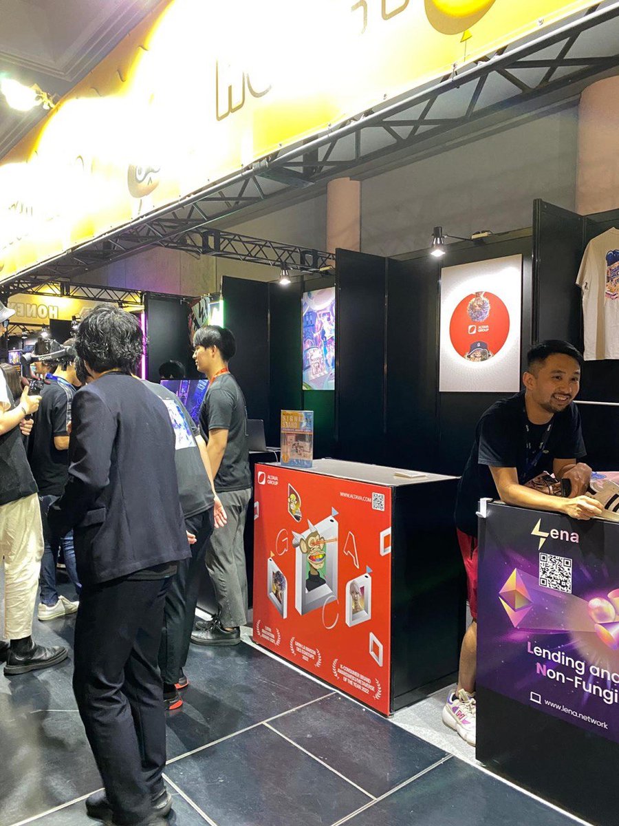 京都にお越しの皆さん📢 <a href="/altavagroup/">ALTAVA</a> ブースにぜひ遊びにきてください😆
#IVSCrypto #IVS2023 #IVSやばい #IVS有意義